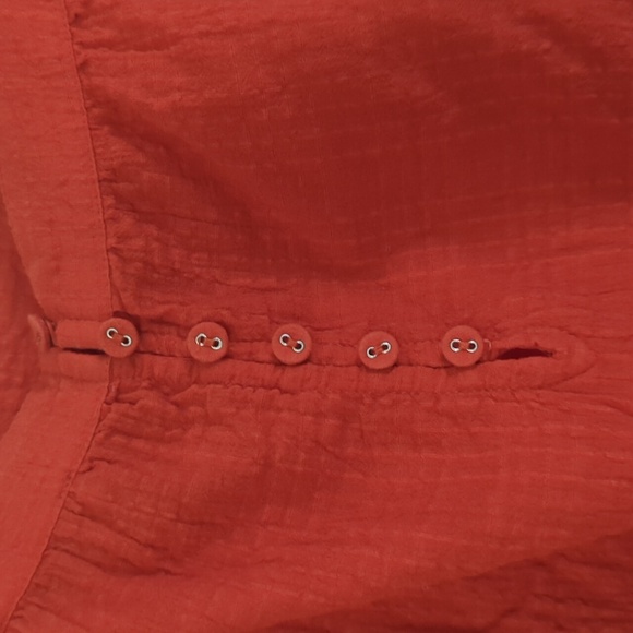 Madewell XS Square Neck Short Sleeve Popover Top - Picture 6 of 6